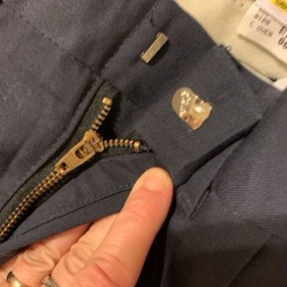 Vintage Riverside Size 29 Budweiser Blue Pleated Uniform Shorts *New-2nds* - Picture 3 of 7